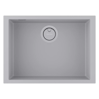 Мойка кухонная Paulmark NEO CLASSIC 60 PM966044-UGR, искусственный камень (ACRYSTONE), серый