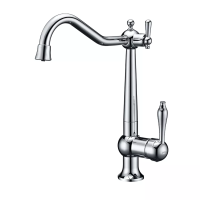 Смеситель для кухни Paulmark Retro Re213226-CR, хром