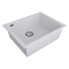 Мойка кухонная Paulmark NEO CLASSIC 56 PM965644-WH, искусственный камень (ACRYSTONE), белый