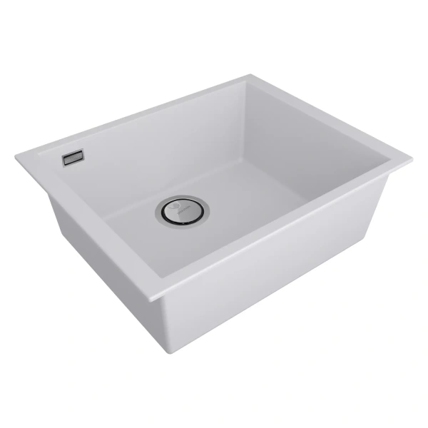 Мойка кухонная Paulmark NEO CLASSIC 56 PM965644-WH, искусственный камень (ACRYSTONE), белый