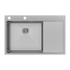 Мойка кухонная Paulmark KRONER-EDGE 78F PM777851-BSL, нержавеющая сталь