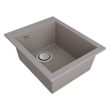 Мойка кухонная Paulmark DECORATION 41 PM934150-AR, искусственный камень (ACRYSTONE), бежевый