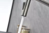 Смеситель для кухни Paulmark Barrel Ba214029-BS, с гибким изливом, сталь
