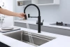 Смеситель для кухни Paulmark NEXUS Ne213999-AN, с подключением к фильтру, антрацит