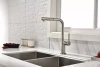 Смеситель для кухни Paulmark Neo Ne214419-BS, сталь