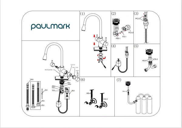 Мойка кухонная Paulmark KRONER 78/2SF PM227851-BSR, нержавеющая сталь, брашированная сталь