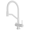 Смеситель для кухни Paulmark RUBERT Ru213175-WH, с подключением к фильтру, белый
