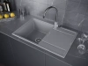 Мойка кухонная Paulmark FLUGEN 50-780 PM217850-GRM, искусственный гранит (IT-GRANIT), серый