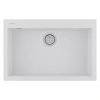 Мойка кухонная Paulmark DECORATION 76 PM937650-WH, искусственный камень (ACRYSTONE), белый