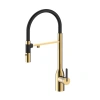 Смеситель для кухни Paulmark MAGNETO Ma213188-LG, с подключением к фильтру, зотоло