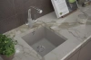 Мойка кухонная Paulmark GERA 50 PM104546-GR, искусственный гранит (IT-GRANIT), серый