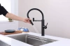 Смеситель для кухни Paulmark GANYMEDE Ga213199-AN, с подключением к фильтру, антрацит