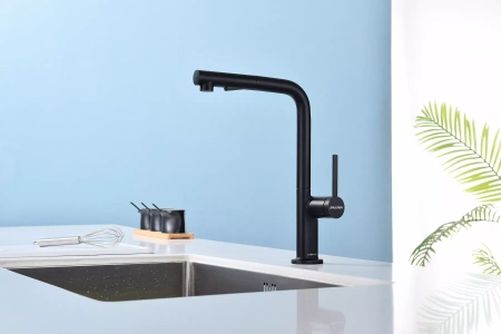 Смеситель для кухни Paulmark Neo Ne214419-AN, антрацит