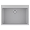 Мойка кухонная Paulmark DECORATION 69 PM936950-UGR, искусственный камень (ACRYSTONE), серый