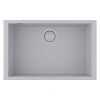 Мойка кухонная Paulmark NEO CLASSIC 69 PM966944-UGR, искусственный камень (ACRYSTONE), серый