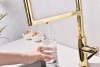 Смеситель для кухни Paulmark Essen Es213011-BR, с подключением к фильтру, бронза