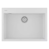 Мойка кухонная Paulmark DECORATION 69 PM936950-WH, искусственный камень (ACRYSTONE), белый
