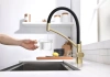 Смеситель для кухни Paulmark Siegen Si213111-BR, с гибким изливом, бронза