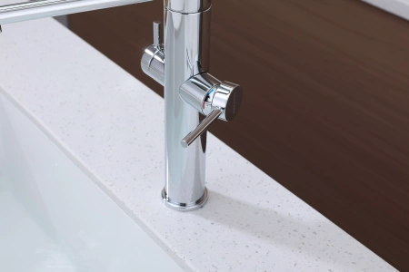 Смеситель для кухни Paulmark NEXUS Ne213999-CR, с подключением к фильтру, хром