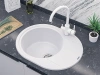Смеситель для кухни Paulmark Essen Es213211-WH, с подключением к фильтру, белый
