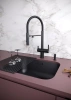Дозатор для кухонной мойки Paulmark DECUS D004-AN, антрацит