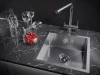 Смеситель для кухни Paulmark Skalen Sk213020-BS, с подключением к фильтру, сталь