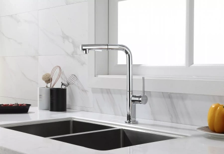 Смеситель для кухни Paulmark Neo Ne214419-CR, хром