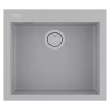 Мойка кухонная Paulmark DECORATION 56 PM935650-UGR, искусственный камень (ACRYSTONE), серый