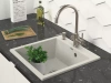 Мойка кухонная Paulmark KANTE 50 PM105152-GR, искусственный гранит (IT-GRANIT), серый