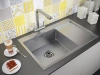 Смеситель для кухни Paulmark Skalen Sk213020-BS, с подключением к фильтру, сталь
