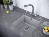 Смеситель для кухни Paulmark Essen Es213011-GRM, с подключением к фильтру, серый