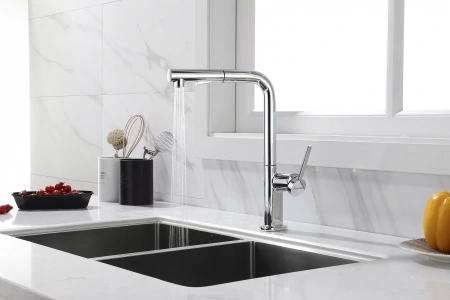 Смеситель для кухни Paulmark Neo Ne214419-CR, хром