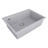 Мойка кухонная Paulmark DECORATION 69 PM936950-UGR, искусственный камень (ACRYSTONE), серый