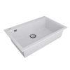 Мойка кухонная Paulmark DECORATION 76 PM937650-WH, искусственный камень (ACRYSTONE), белый