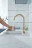 Смеситель для кухни Paulmark Essen Es213211-BR, с подключением к фильтру, бронза
