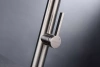 Смеситель для кухни Paulmark Leader Le214101-BS, с гибким изливом, сталь