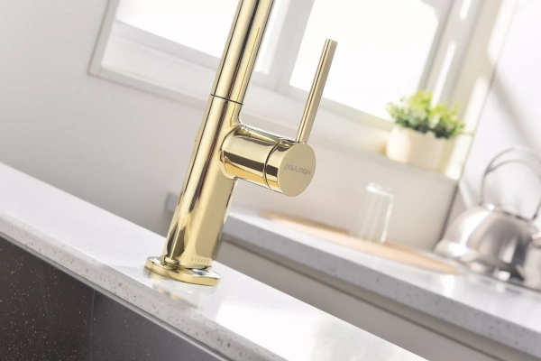 Дозатор для кухонной мойки Paulmark DECUS D004-WH, белый