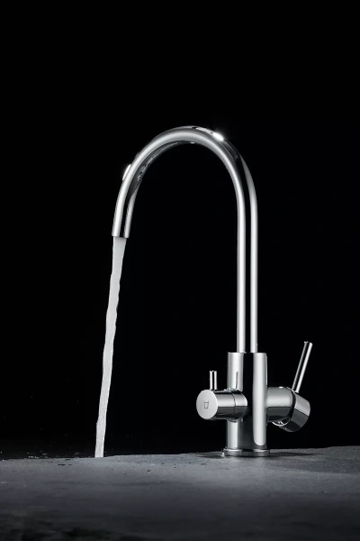 Смеситель для кухни Paulmark Essen Es213211-CR, с подключением к фильтру, хром