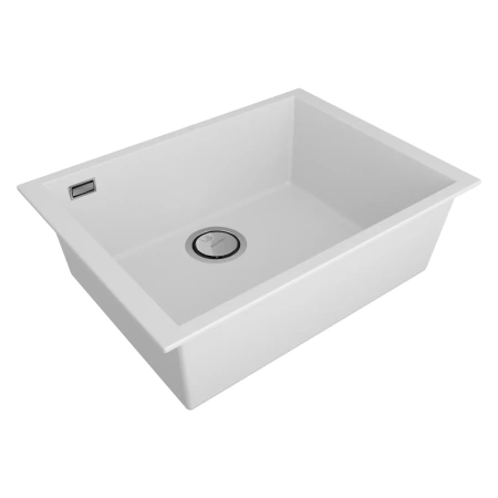 Мойка кухонная Paulmark NEO CLASSIC 60 PM966044-WH, искусственный камень (ACRYSTONE), белый