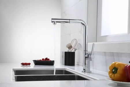 Смеситель для кухни Paulmark Neo Ne214419-CR, хром