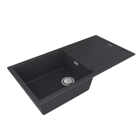 Мойка кухонная Paulmark EXTENSIO 99 PM989950-AN, искусственный камень (ACRYSTONE), антрацит